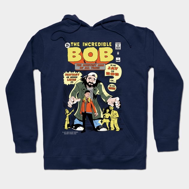 The Incredible Bob Hoodie by iannorrisart